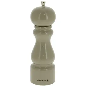Piparu dzirnaviņas de buyer 20 cm, taupu lakuotas — roku dzirnaviņas, augstums 20 cm