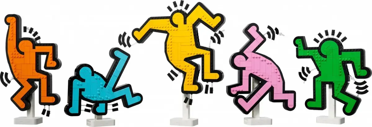 LEGO Art Keith Haring Dancing Figures 31216 Photo 8
