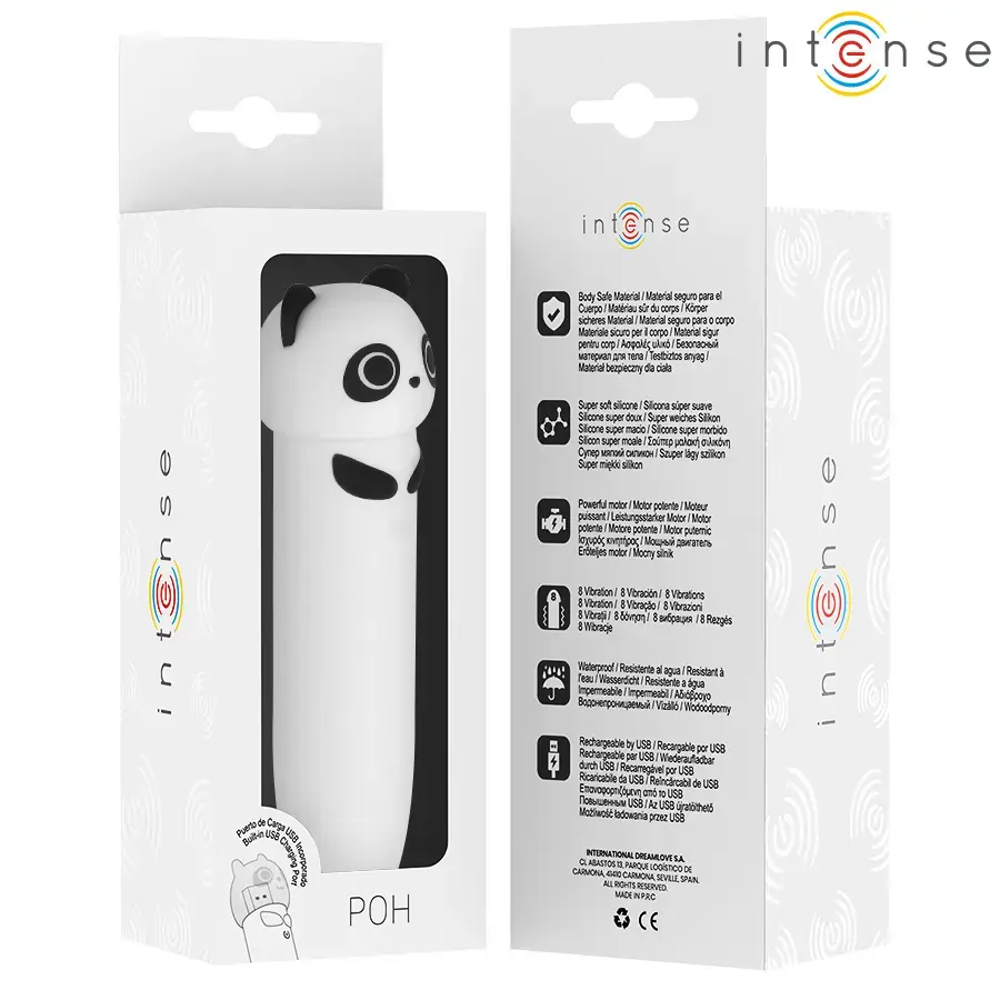 Vibrating bullet massager INTENSE POH PANDA Photo 7