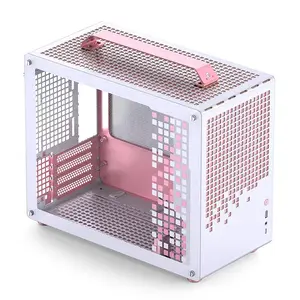 PC Case Jonsbo Z20 Pink/White Mini Tower