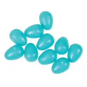 Artificial Canary Eggs ZOLUX pack of 10 — decorative/training eggs for canaries