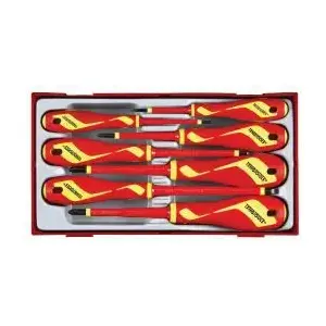 Insulated screwdrivers Teng Tools set 10 pcs 1000V model 17871-0109