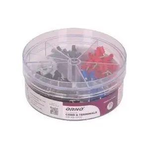Connector Sleeves Kit ORNO OR-AE-13137 — 400 pieces electrical crimp sleeves set