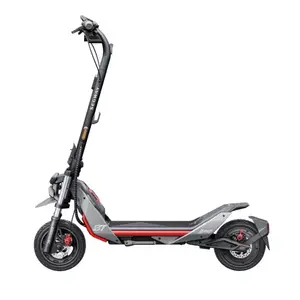 Klasiskais skūteris Ninebot by Segway ZT3 Pro D Melns Pelēks Sarkans