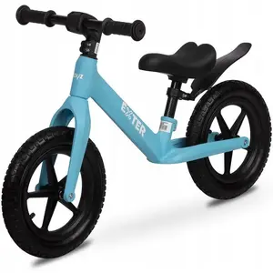 Balance Bike Toyz EXTER Blue — no-pedal toddler bicycle, lightweight frame, training walker