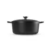 Le Creuset Signature Round Casserole 8.1 L Black Photo 3
