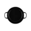 Le Creuset Signature Round Casserole 8.1 L Black Photo 5