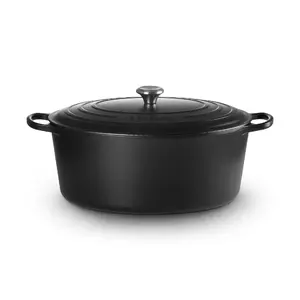 Dutch oven casserole Le Creuset Signature Oval 13.9 L, 40 cm, black
