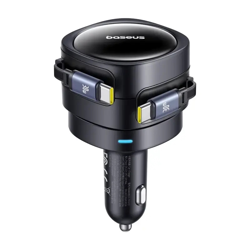 Автозарядка Baseus Enjoyment Max 60W Photo 2