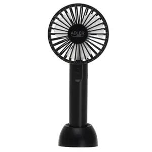 Table fan Adler AD 7338 Mini USB — 7 cm diameter, 3 speeds, black