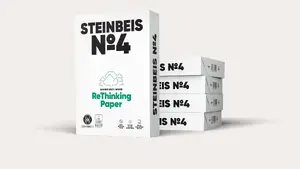 Pārstrādāta papīra Steinbeis No. 4 A4 80 g/m² 500 lapas ISO 100