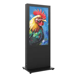 Hagor HP Kiosk 55" FS Pelēks Portrets 55" Ekrāns