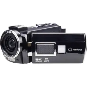 Camcorder Renkforce RF-DV-200 5K 8 MP — digital video camera with 5K recording and 8 megapixel sensor