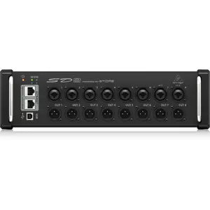 Stage box Behringer SD8, 8-channel digital snake, metal housing, black