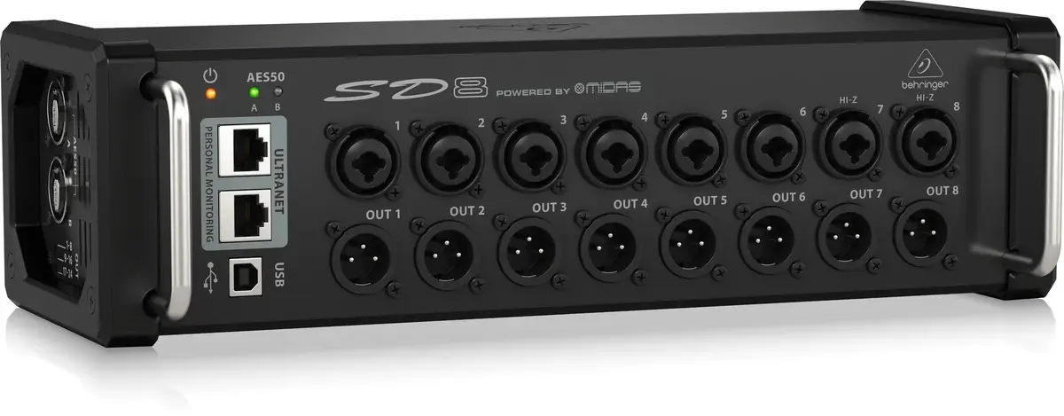 Behringer SD8 stage box (8-channel) Photo 2