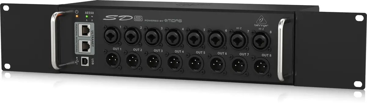 Behringer SD8 stage box (8-channel) Photo 7