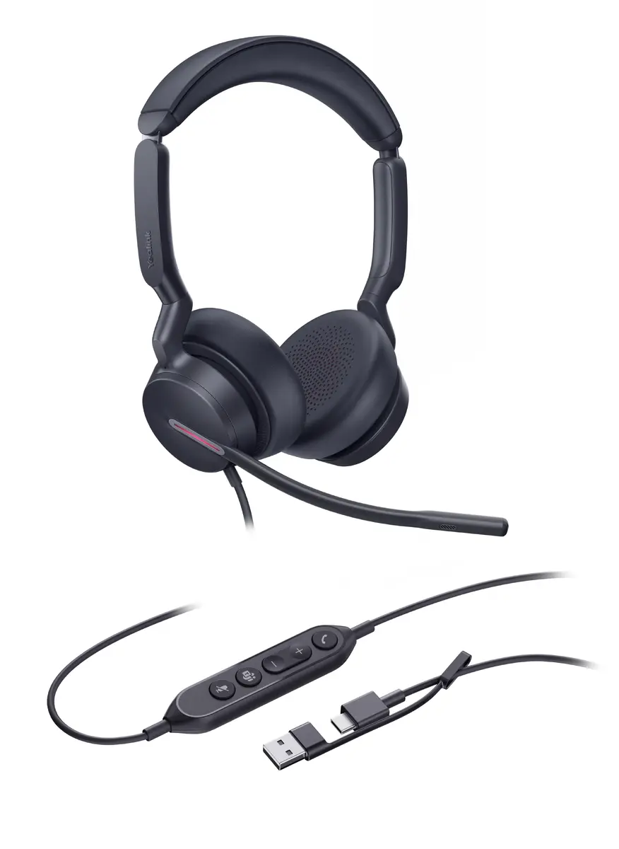 Austiņas Yealink UH46 Dual Teams USB-C/A Photo 2
