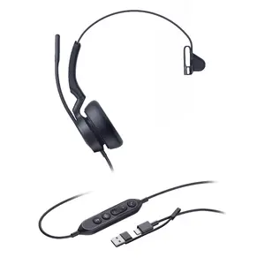 Austiņas Yealink UH46 Mono Teams USB-C/A
