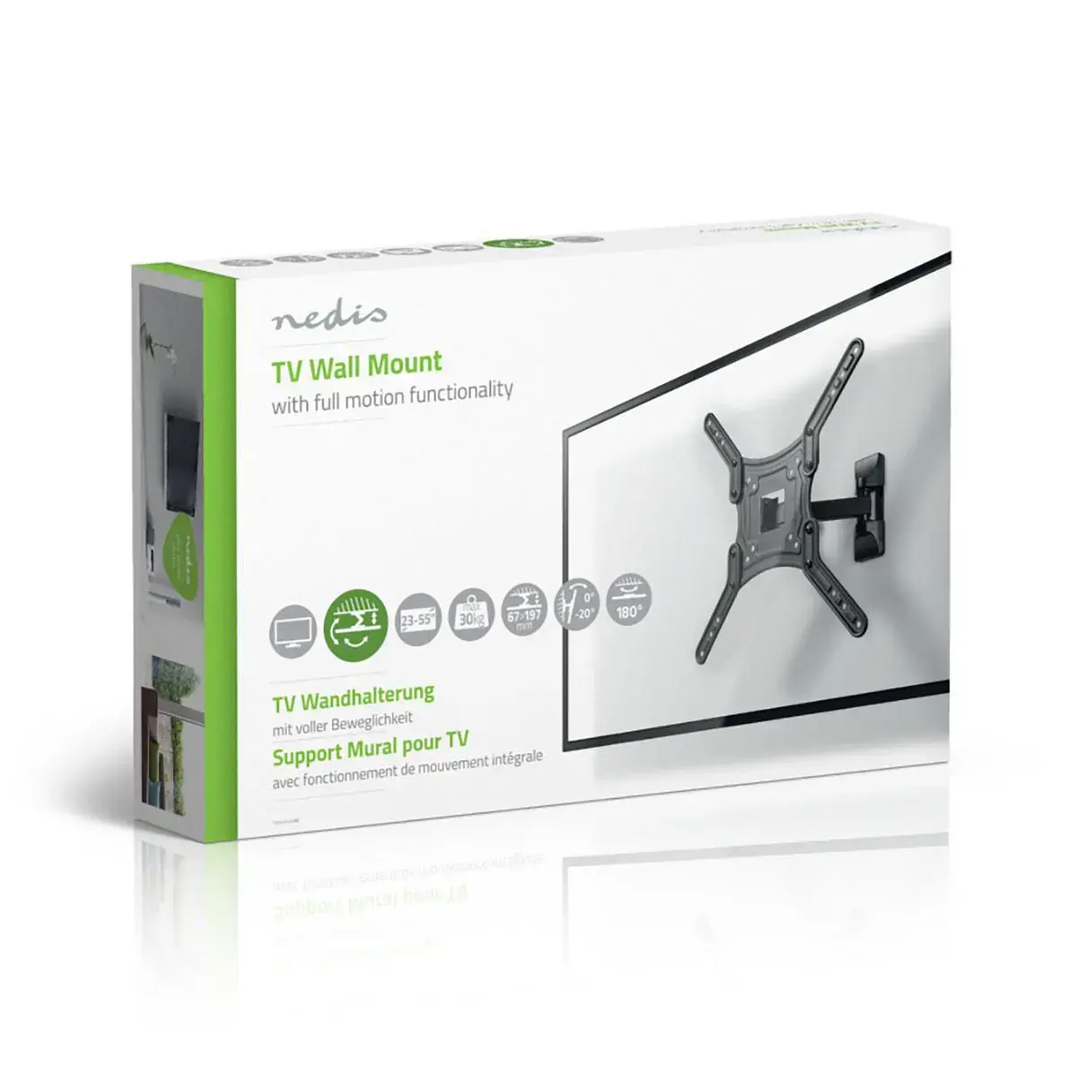 Nedis TVWM1430BK TV mount/stand for 55" TVs Photo 5