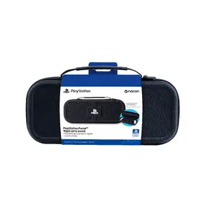 Travel case nacon PSOFPORTPOUCH for Sony portable game console, black