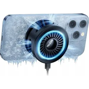 Telesin USB Cooling Fan for Phones P9-mpr-01 — Portable USB phone cooler with magnetic mount