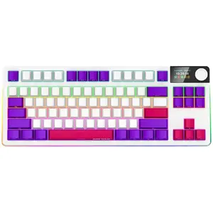 Wireless TKL Mechanical Gaming Keyboard LORGAR KBP70TKLW White EN layout