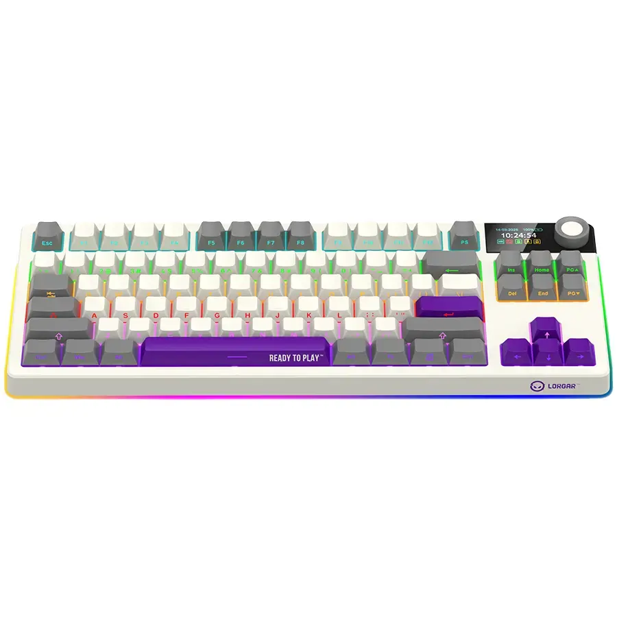 LORGAR KBP70TKLW беспроводная механическая TKL клавиатура Photo 3