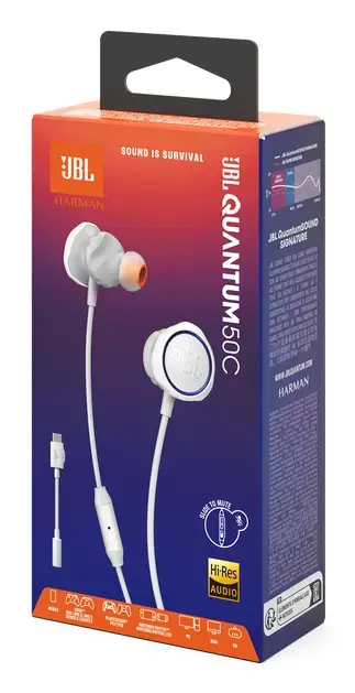Austiņas JBL Quantum 50C Photo 7