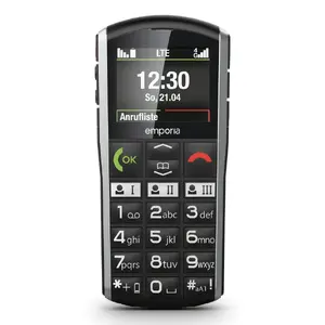 Смартфон Emporia SIMPLICITY-LTE 5.08 см (2") 1200 мАч Черный, Серебристый