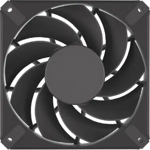 120 mm PC dzesēšanas ventilators Fander Roxo P12 PWM PST Revers FRX123 melns