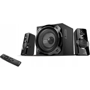 Акустическая система Genius 2.1 SW-2.1 1850BT, 50 Вт, Bluetooth 5.3, RCA вход, черная