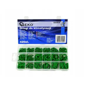 GEKO refrigeration O-rings set for air conditioning 420 pieces (24 sizes)