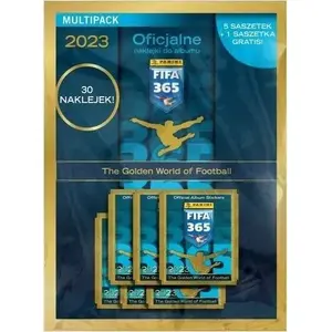 PANINI FIFA 365 AXL 2023 uzlīmju multipaka — PANINI kolekcijas uzlīmes