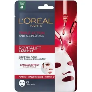 Sheet Anti-Wrinkle Mask L’Oreal Paris Revitalift Laser X3 28 g