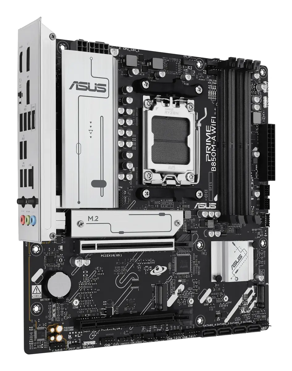 Mātesplate ASUS PRIME B850M-A WIFI (Socket AM5) Photo 4