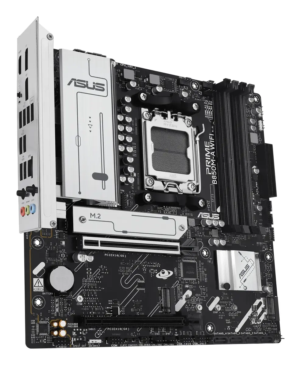 Mātesplate ASUS PRIME B850M-A WIFI (Socket AM5) Photo 5