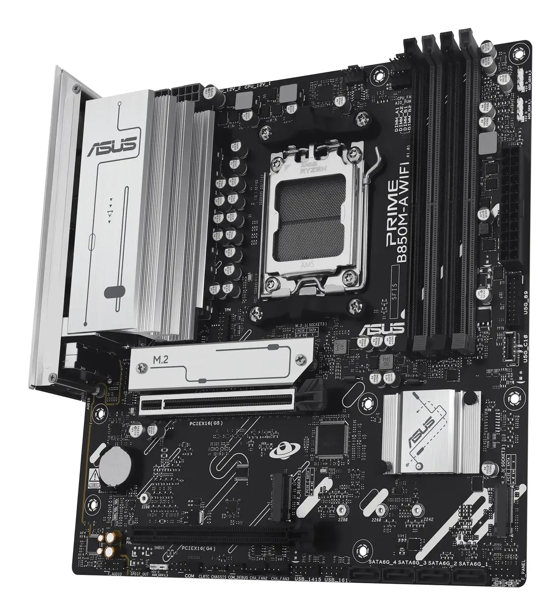 Mātesplate ASUS PRIME B850M-A WIFI (Socket AM5) Photo 6