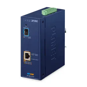 Сетевой медиаконвертер PLANET IXT-900-1X1UP 10000 Mbit/s Синий
