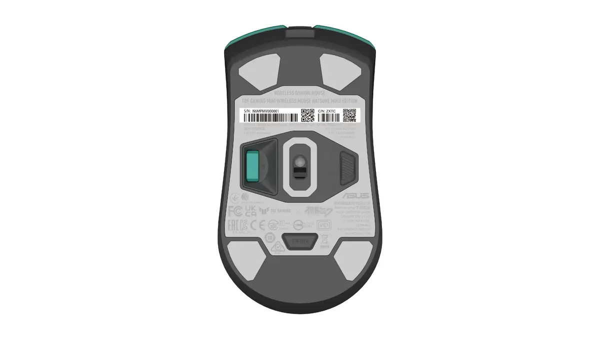 Pele ASUS TUF Gaming Mini Wireless Hatsune Miku Edition Photo 4