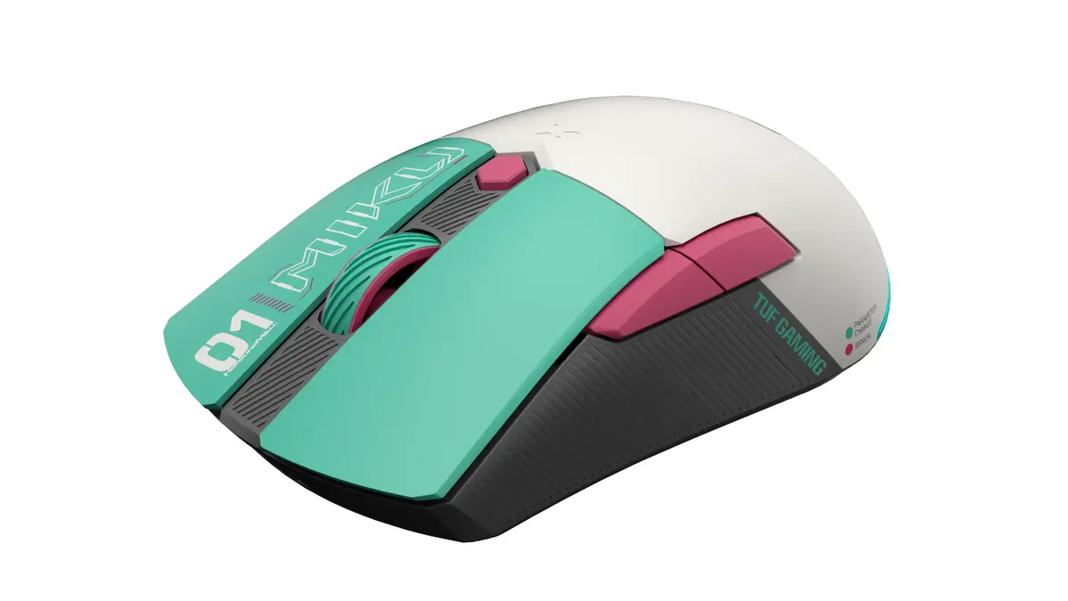 Pele ASUS TUF Gaming Mini Wireless Hatsune Miku Edition Photo 5