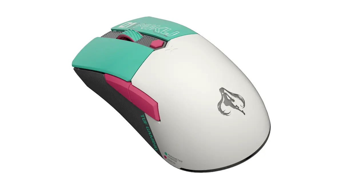 Pele ASUS TUF Gaming Mini Wireless Hatsune Miku Edition Photo 8