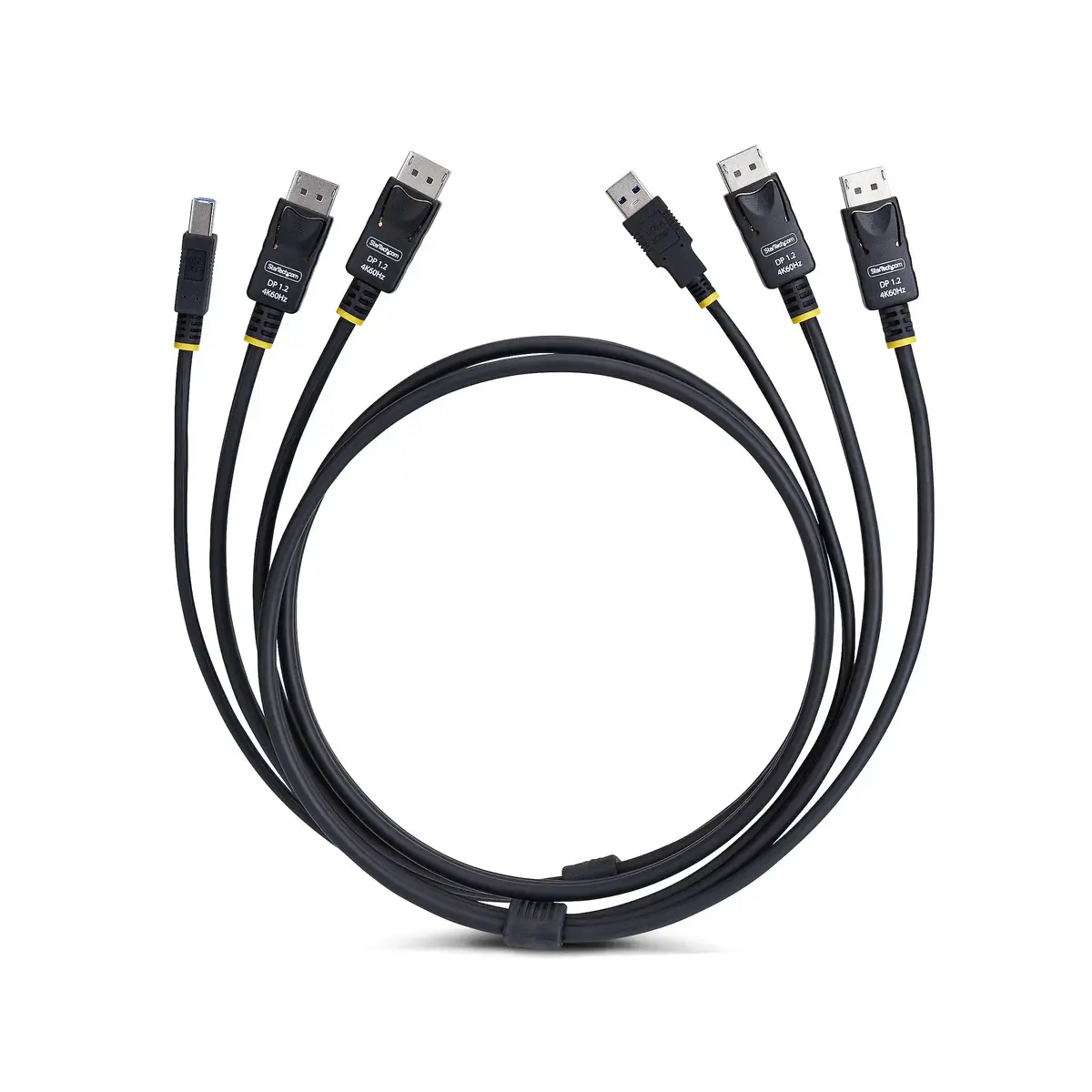 StarTech DDU1226-KVM-CABLE Dual-DisplayPort USB KVM Cable Photo 2