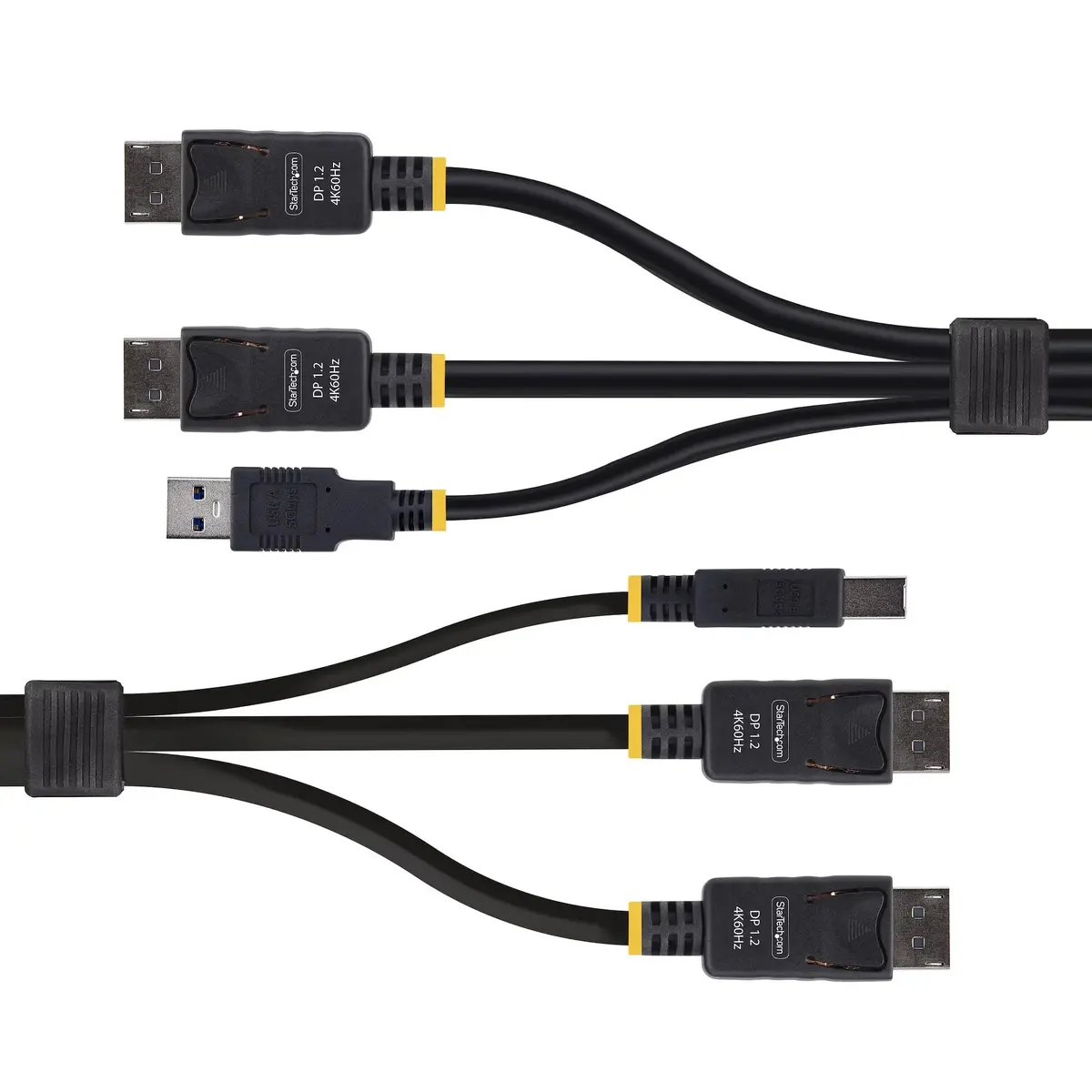 StarTech DDU1226-KVM-CABLE Dual-DisplayPort USB KVM Cable Photo 4