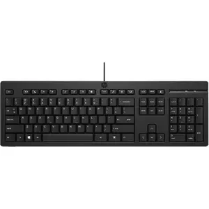 HP 125 Wired Keyboard Full-size USB Black AY2Y7AA#ABD