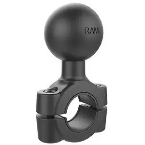 RAM Mounts Torque Medium Rail Base RAM-408-75-1U Ball diameter 3.81 cm Aluminium Black