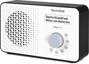 TV receiver TECHNISAT VIOLA 200 white/black HD DVB‑S2