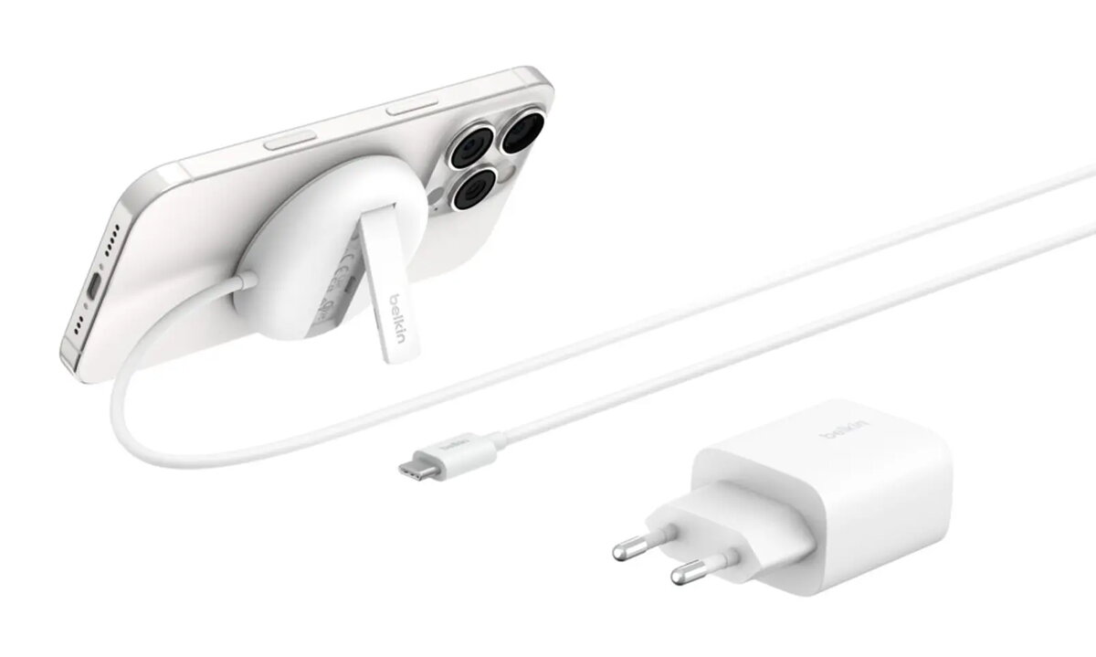 Belkin WIA011kqWH Bezvadu lādētājs viedtālrunim un