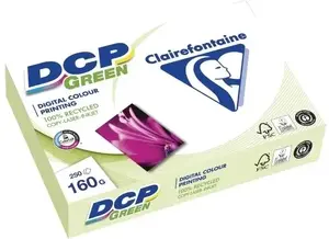 Recycled paper Clairefontaine DCP Green 160 g/m² A4, 250 sheets