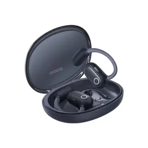 Austiņas Baseus Eli Sport 1 Bezvadu Bluetooth Melna Zvanīšanai Mūzikai
