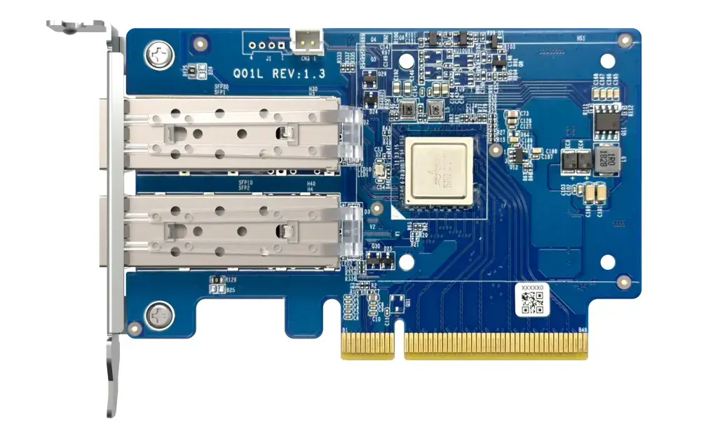QNAP Двухпортовая 10GbE SFP+ сетевая карта QXG-10G2SF-NXE Photo 6